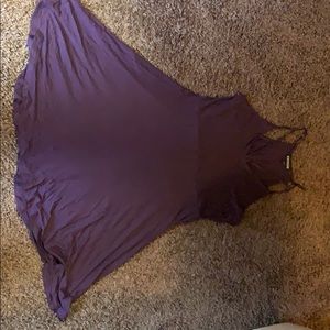 Express flowy double strap dress. Comfy and cute